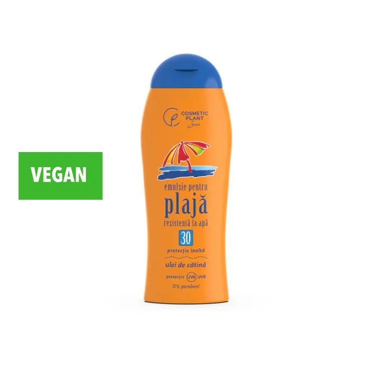 Emulsie SPF 30 rezistenta la apa 200ml Cosmetic Plant