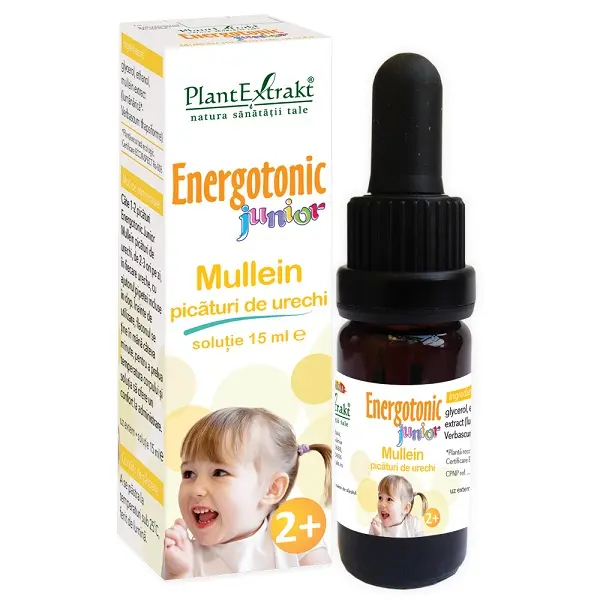 Energotonic Junior Mullein picături urechi 15 ml – Plantextrakt
