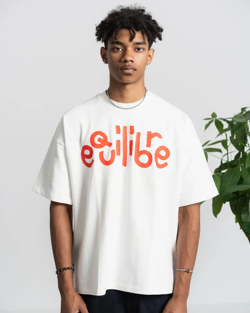 equilibre t-shirt, boxy fit