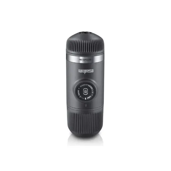 Espressor portabil Nanopresso + Adaptor NS Grey Case, Wacaco