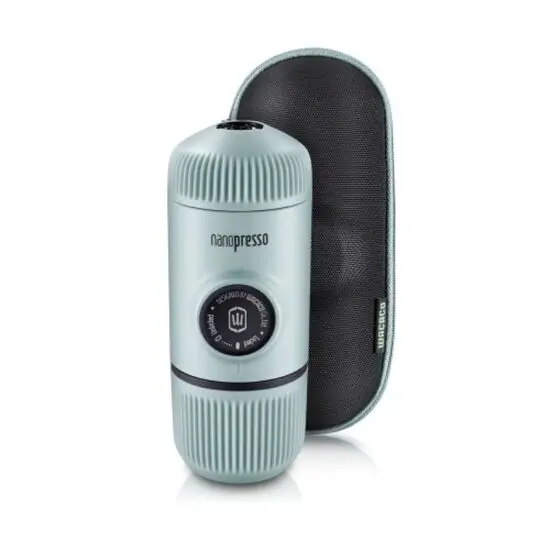 Espressor portabil Nanopresso Elements Arctic Blue + Husa - Wacaco
