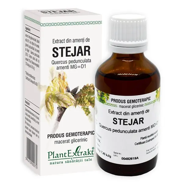 Extract din amenți de stejar 50 ml – Plantextrakt