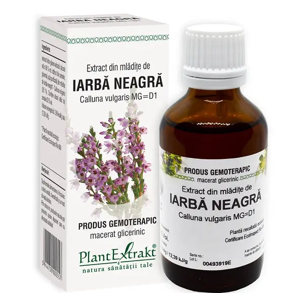 Extract din mlădițe de iarbă neagră 50 ml – Plantextrakt