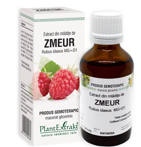 Extract din mlădițe de zmeur 50 ml – Plantextrakt