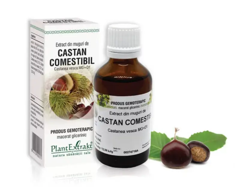 Extract din muguri de Castan Comestibil 50ml PlantExtrakt