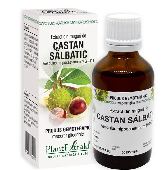 Extract din muguri de castan sălbatic 50 ml – Plantextrakt
