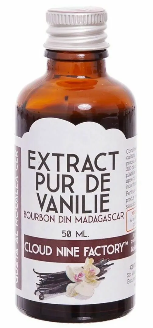 EXTRACT PUR DE VANILIE BOURBON DIN MADAGASCAR 50ML