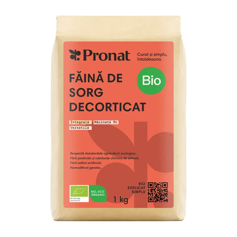 Faina bio din sorg decorticat Pronat
