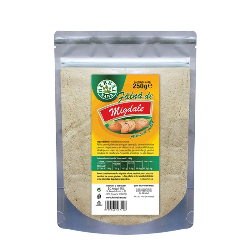 Făină de migdale 250 g – Herbavit - Gust de migdale