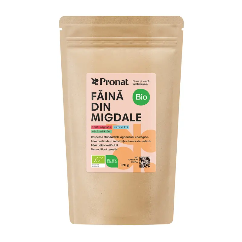 Faina de migdale bio, Pronat