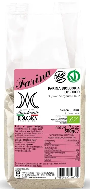 FAINA DE SORG BIO 500G