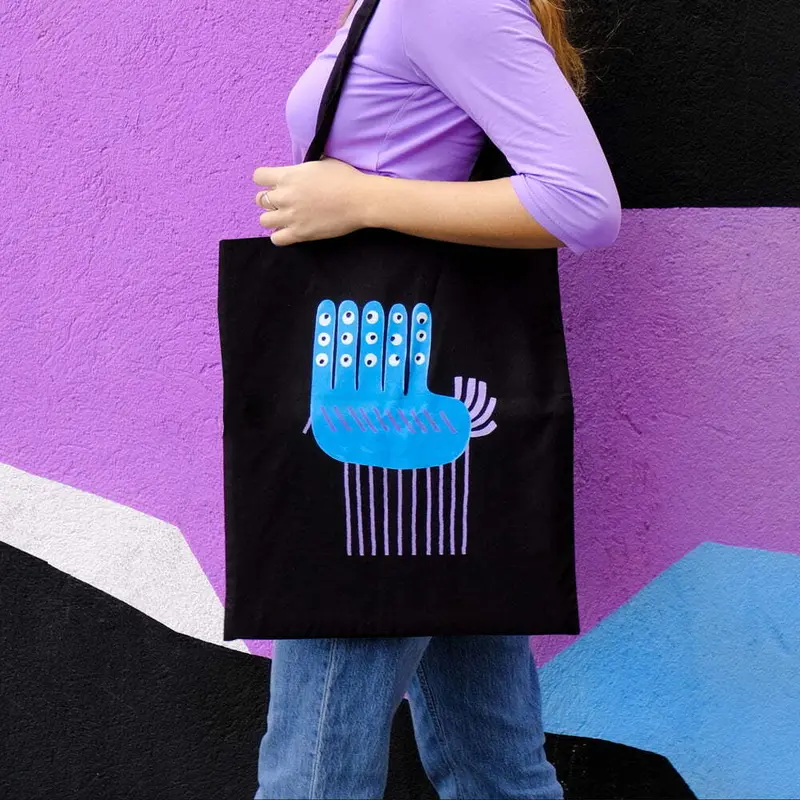 Fantoextraterestrul | Tote bag / traistă cu doua fețe