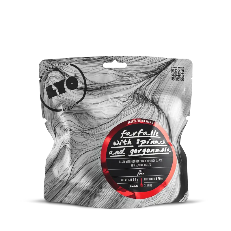 Farfalle cu gorgonzola și spanac - small pack