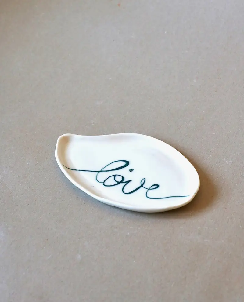 Farfurie portelan love