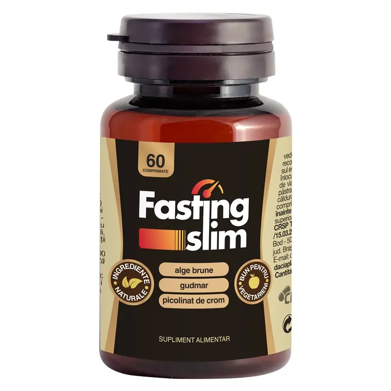 Fasting Slim 60 comprimate – Dacia Plant - Energie și digestie