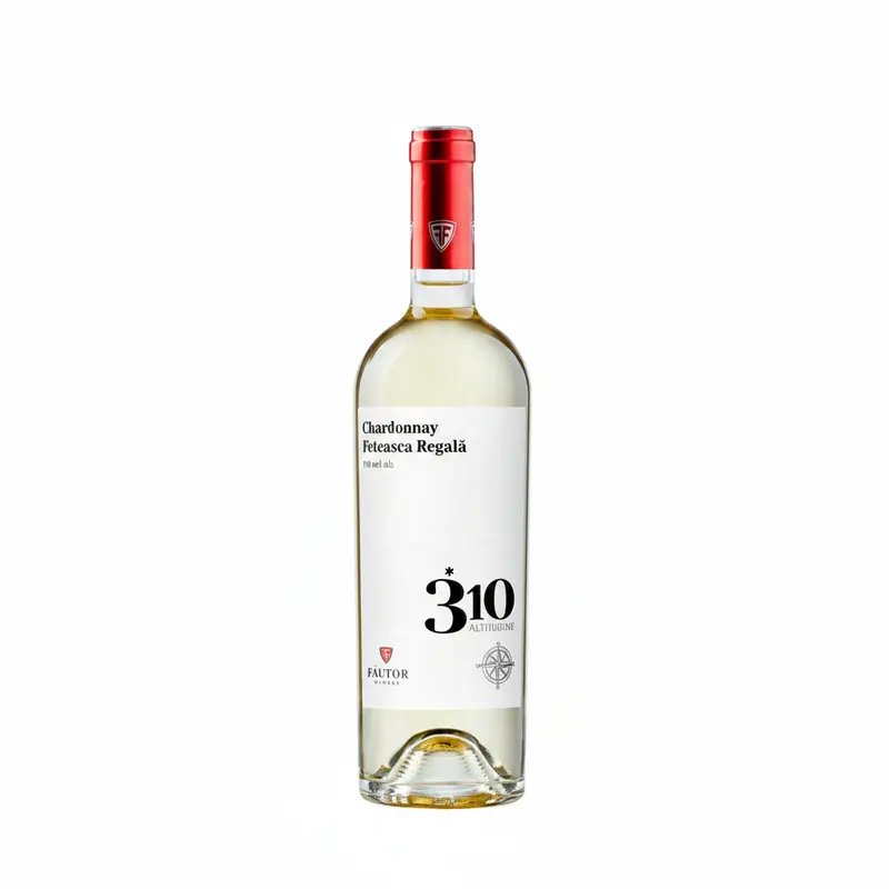 Fautor Altitudine Chardonnay & Fetească Regală Sec 0.75L 13.5%