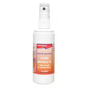 Faviderm lotiune mentolata 100ml Favisan