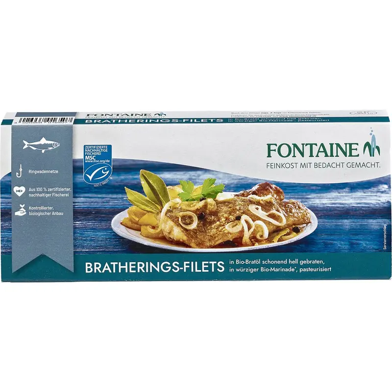 File de hering prajit in marinada condimentata, 325g