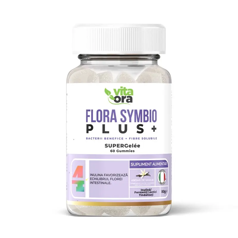 Flora Symbio Plus+ SUPERGelée vanilie 60 jeleuri – Vita Ora