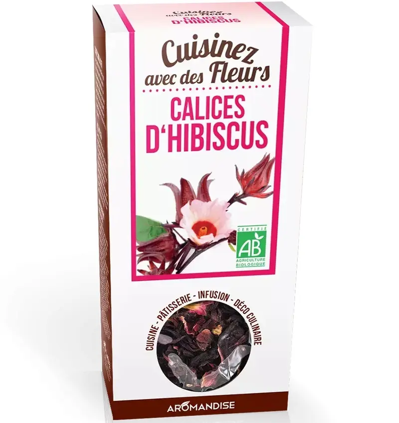 FLORI DE HIBISCUS UZ CULINAR BIO 80G