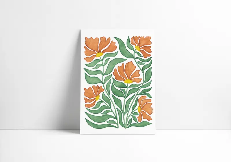 Flow art print