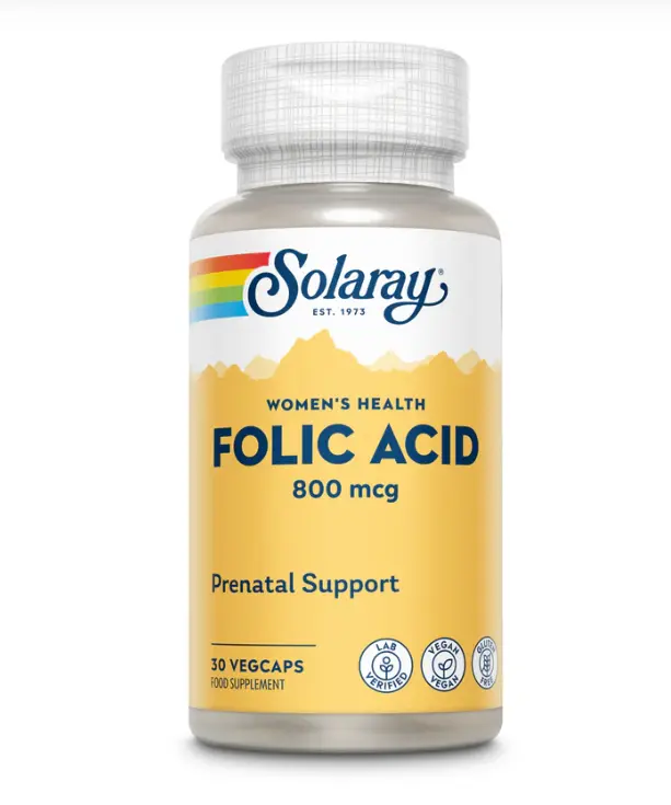 Folic Acid 800 mcg 30 cps Secom