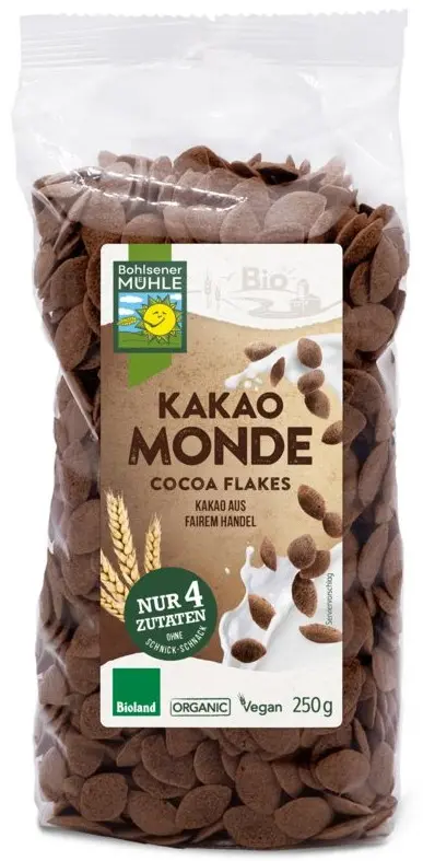 Fulgi crocanti bio cu cacao, 250g Bohlsener Muhle