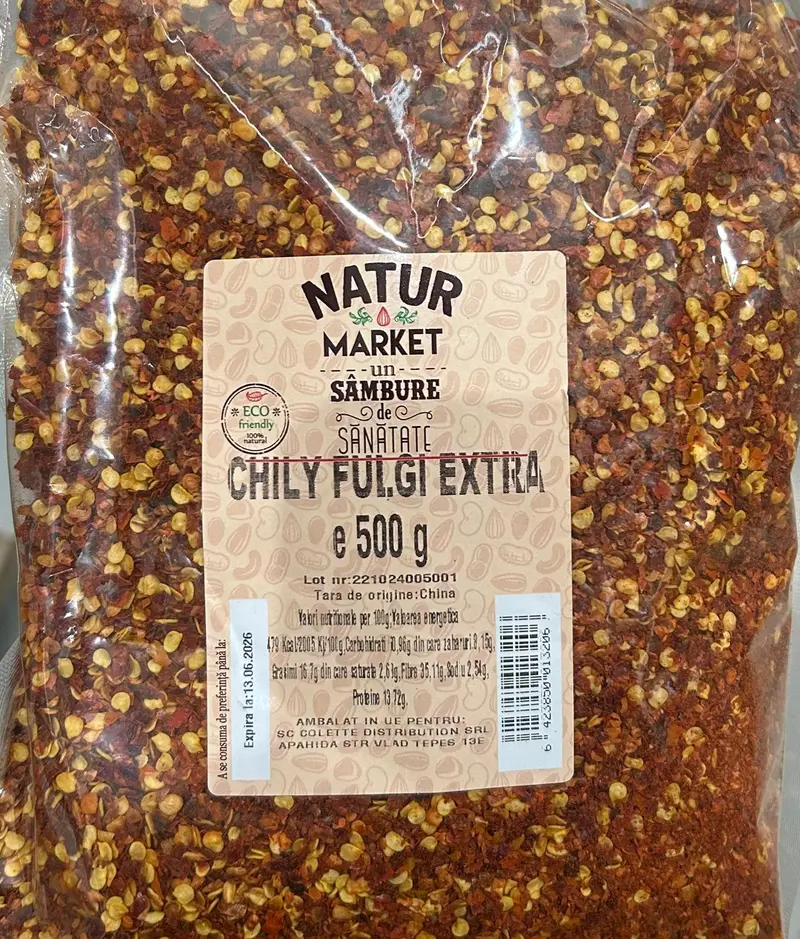 Fulgi de chily 500g