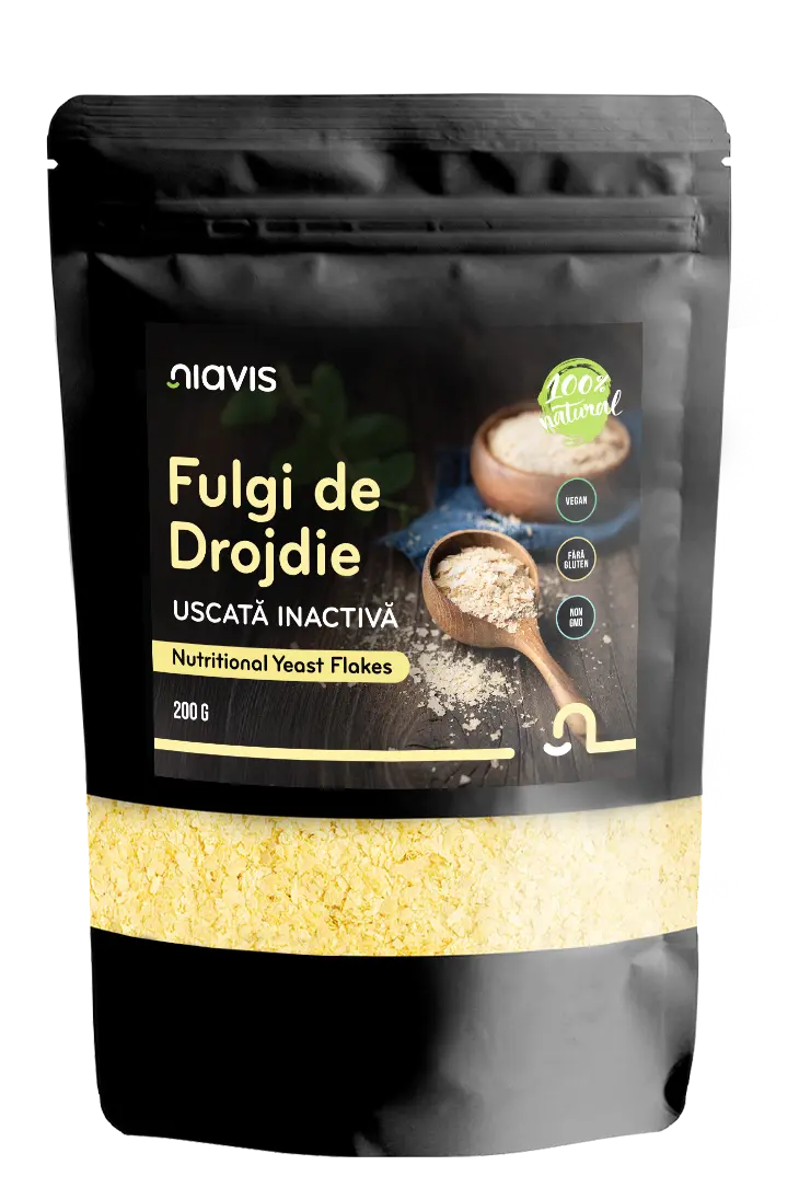Fulgi de Drojdie Uscata Inactiva 200g