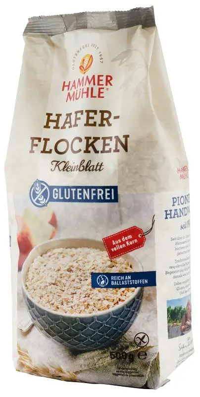 Fulgi de ovaz fini, 500g Hammer Muhle
