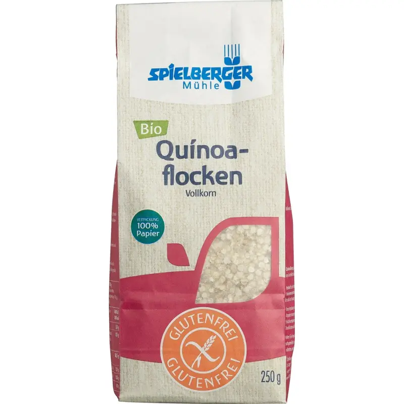 Fulgi de quinoa integrali bio, 250g