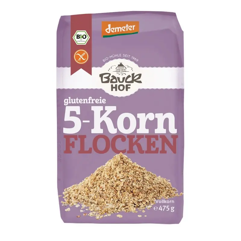 Fulgi din 5 cereale fara gluten, 475g
