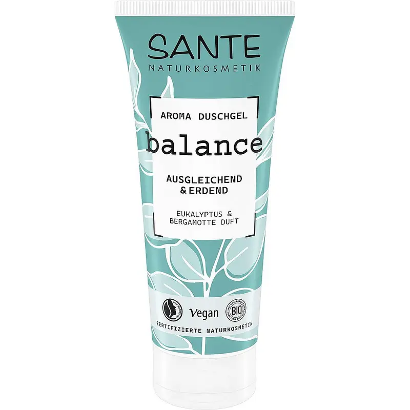 Gel de dus Balance cu eucalipt si bergamota, 200ml | Sante