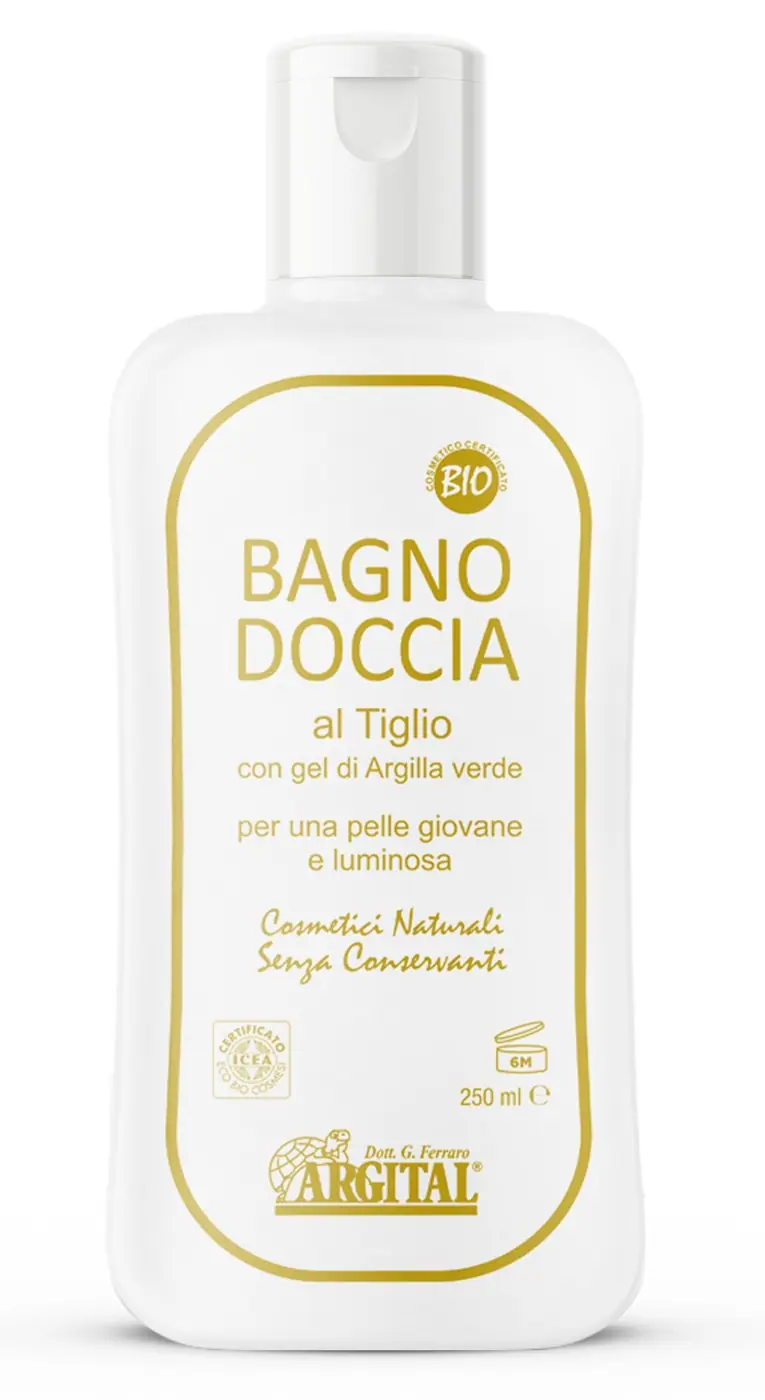 Gel de dus bio cu flori de tei, 250ml Argital