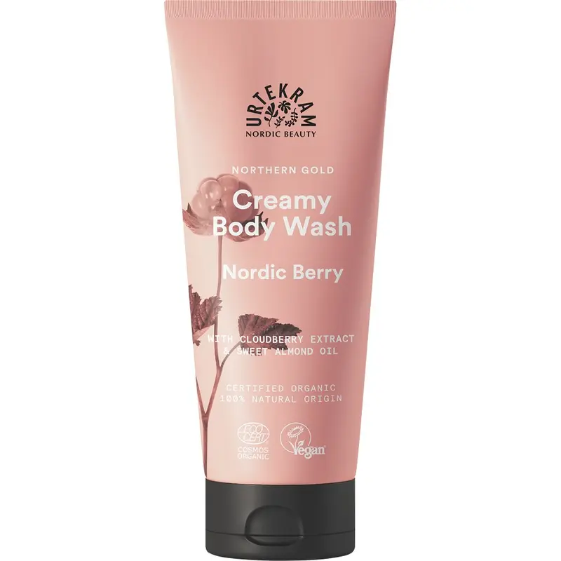 Gel de dus cremos Nordic Berry, 200ml | Urtekram