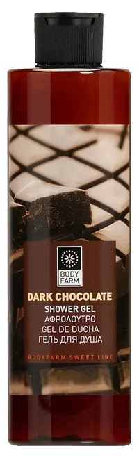 Gel de dus cu ciocolata neagra 250ml BodyFarm