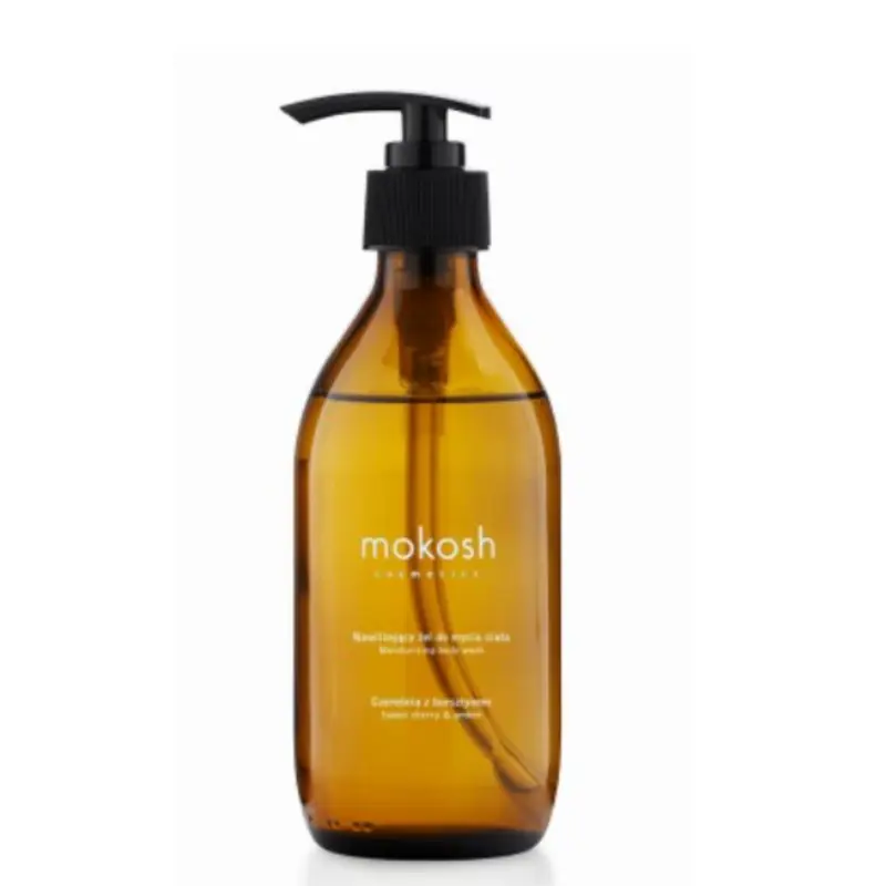 Gel de dus hidratant pentru corp cu cirese dulci & extract de chihlimbar - 300 ml Mokosh