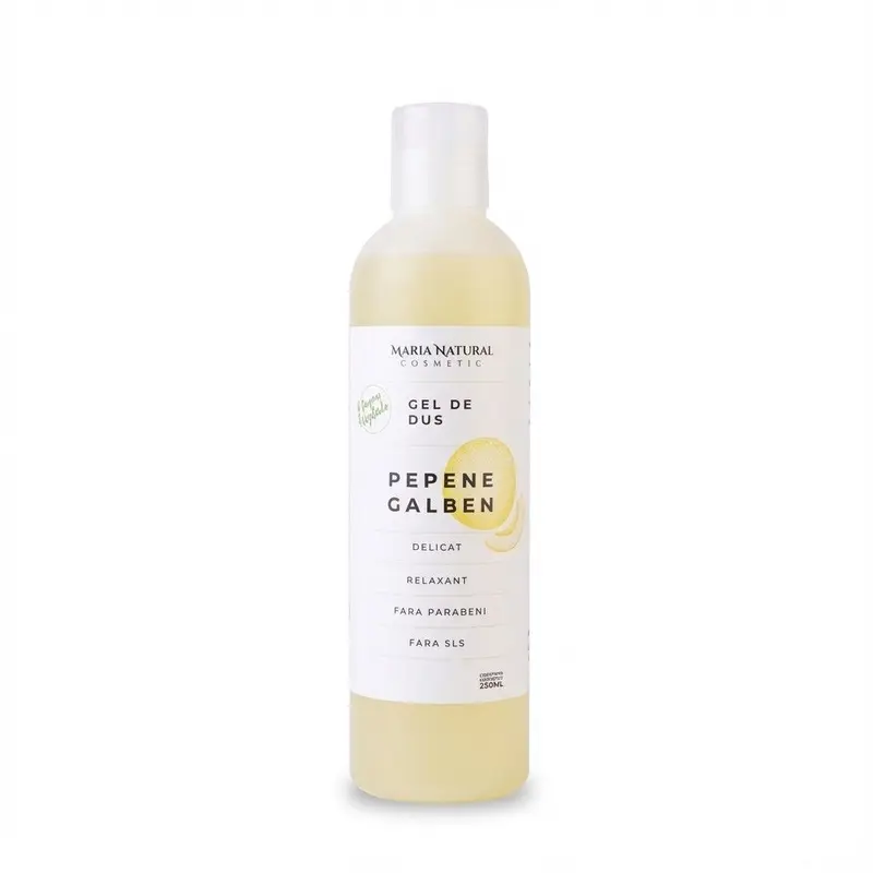 Gel de duș natural, delicat cu pepene galben