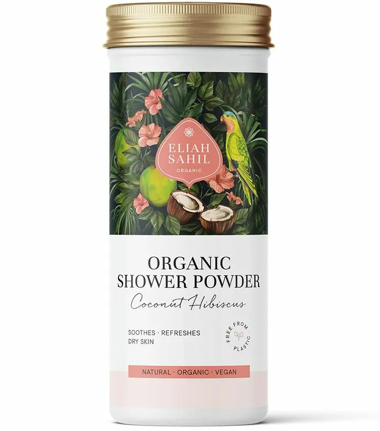 GEL DE DUS PUDRA CU COCOS SI HIBISCUS BIO 90G