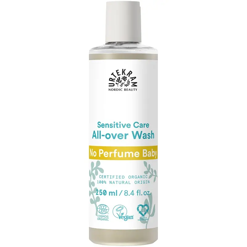 Gel de dus si sampon fara parfum pentru copii, 250ml