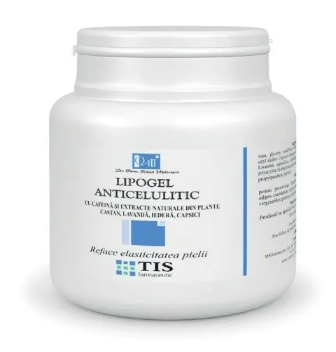 Gel Lipogel 500 ml – Tis Farmaceutic - Masaj tonifiant