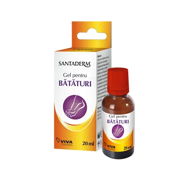 Gel pentru bătături Santaderm 20 ml – Viva Pharma
