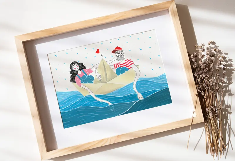 Giclée Fine Art Print - "Plutim"