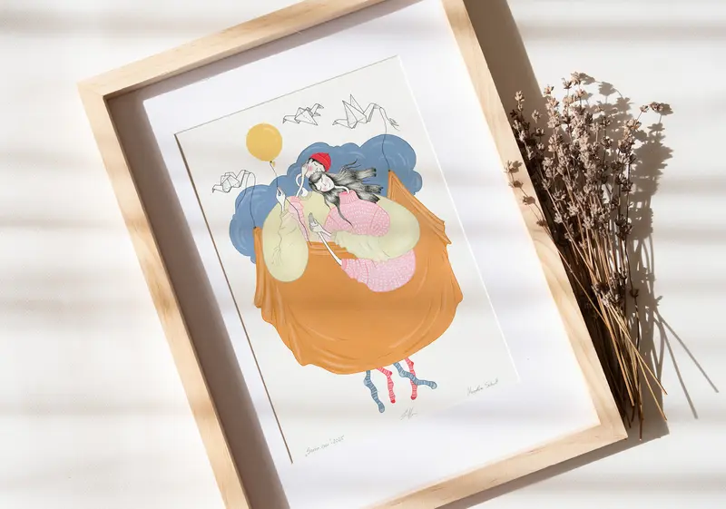 Giclée Fine Art Print - "Somn ușor"