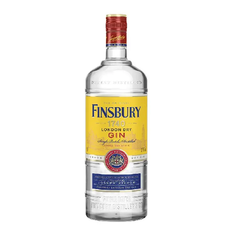 Gin Finsbury London Dry Gin 37.5% 1L