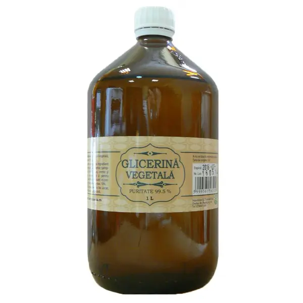 Glicerină vegetală 99,5% 1 l – Herbavit - Cosmetice de casă