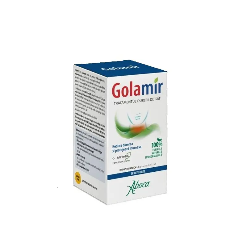 Golamir Spray Forte 30 ml – Aboca - Răcoritor