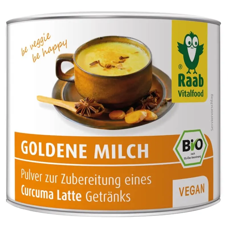 GOLDEN MILK ( BAUTURA INSTANT CU TURMERIC ) BIO 70 G