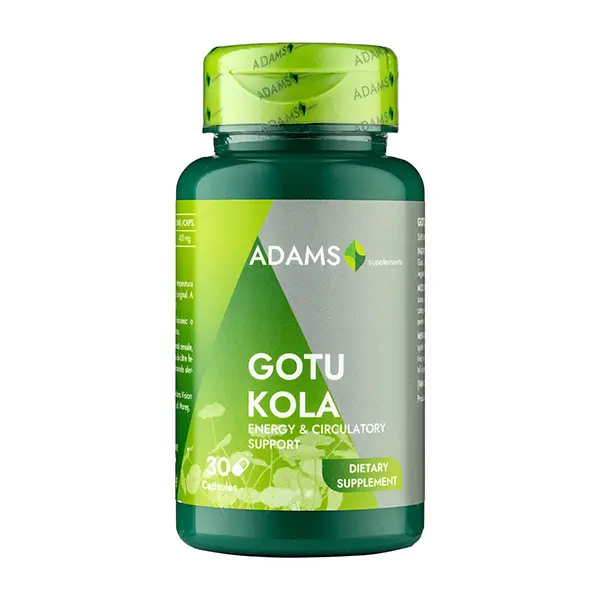 Gotu Kola 400 mg 30 capsule vegetale – Adams Vision