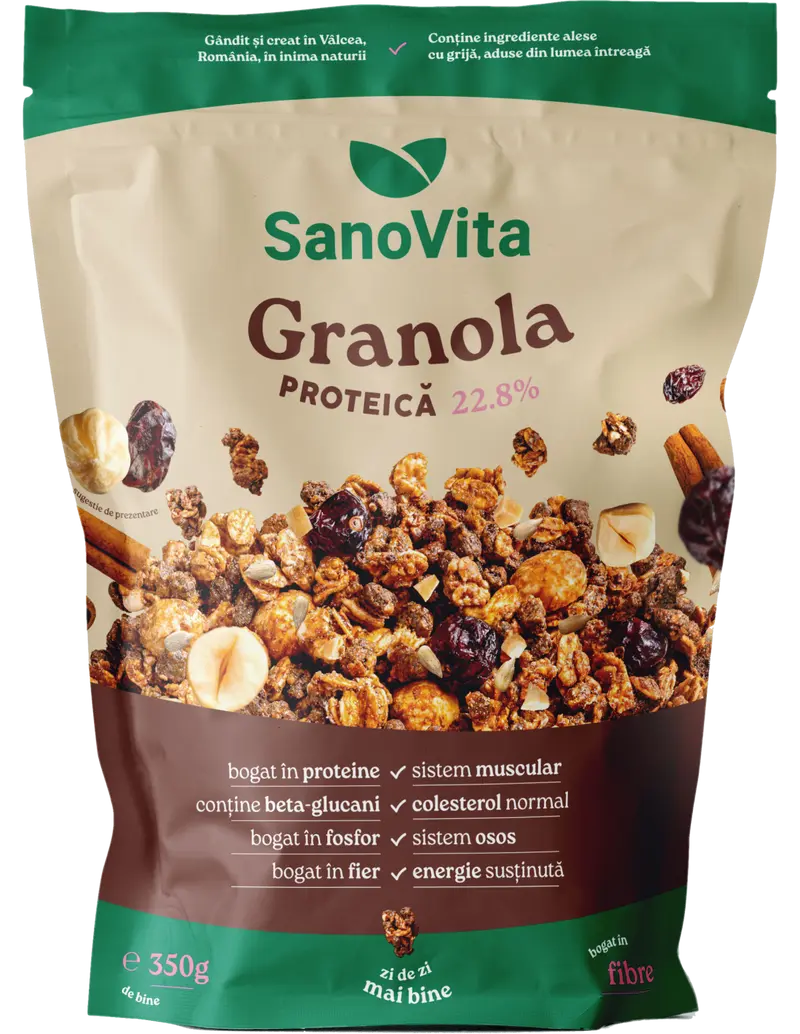 Granola Proteica 350g Sanovita